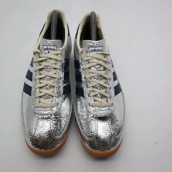 Adidas Originals SL 72 OG Women's Size 8 Silver Metallic/College